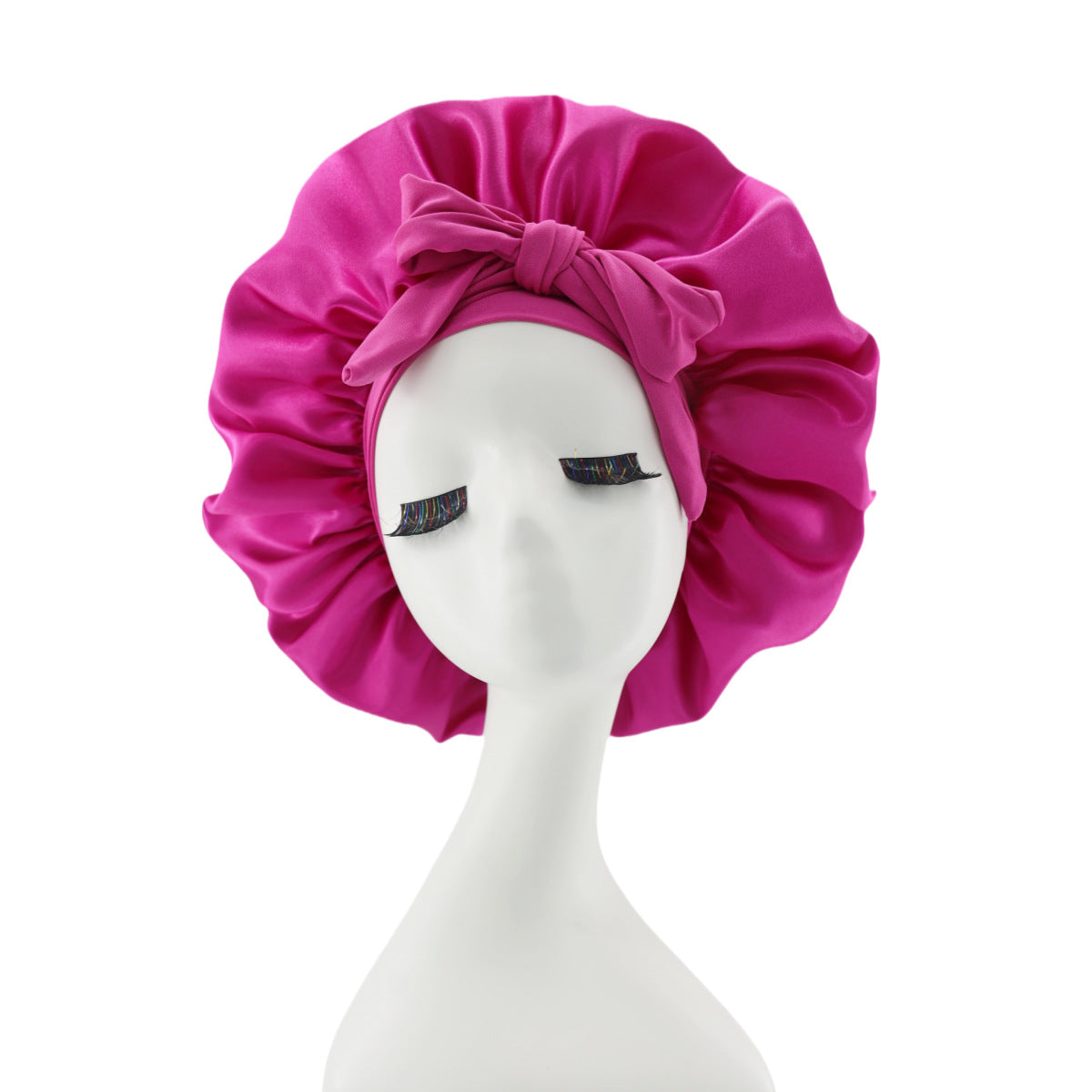Luxury Silk Sleep Cap-Anti Frizz, Hair Protection Bonnet