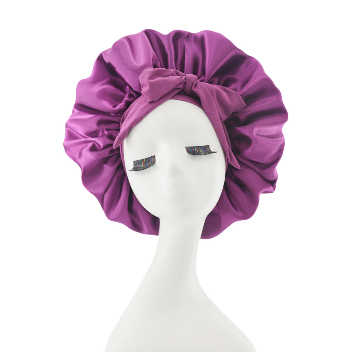 Luxury Silk Sleep Cap-Anti Frizz, Hair Protection Bonnet