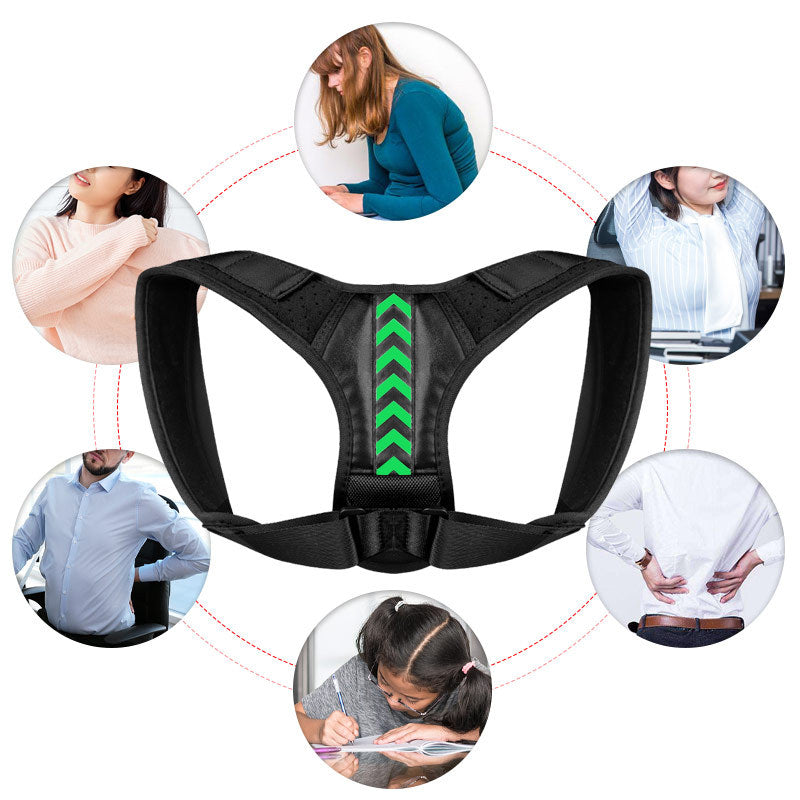 Adjustable Posture Corrector Strap – Back & Shoulder Support for Better Posture