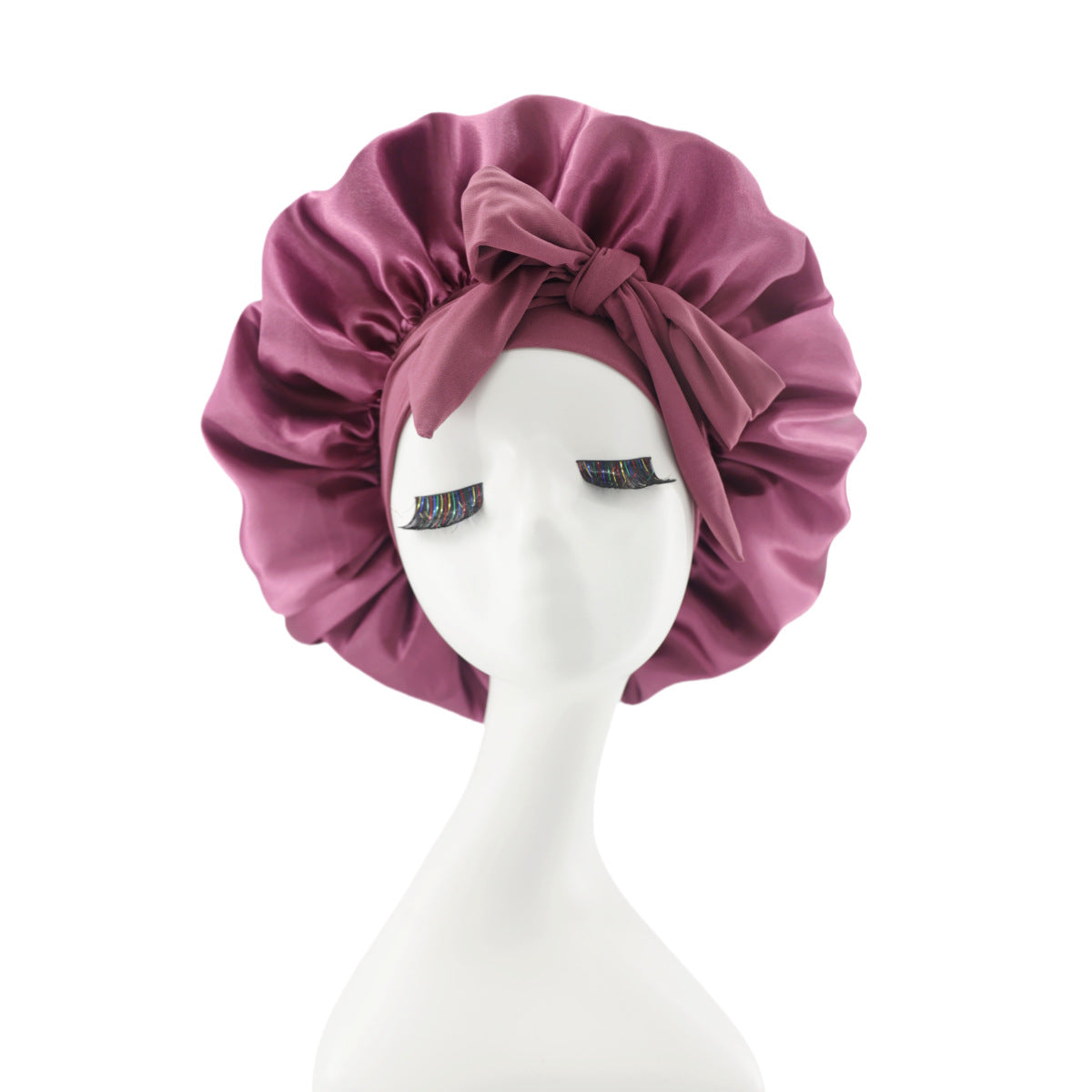 Luxury Silk Sleep Cap-Anti Frizz, Hair Protection Bonnet