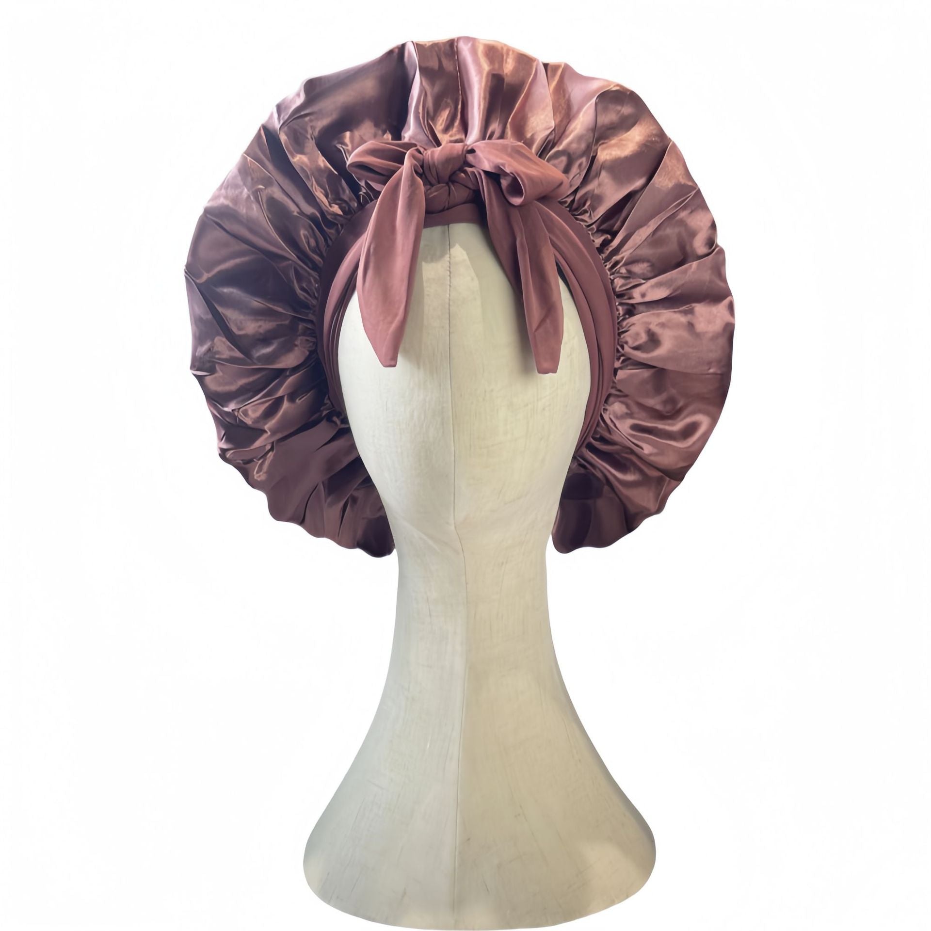 Luxury Silk Sleep Cap-Anti Frizz, Hair Protection Bonnet